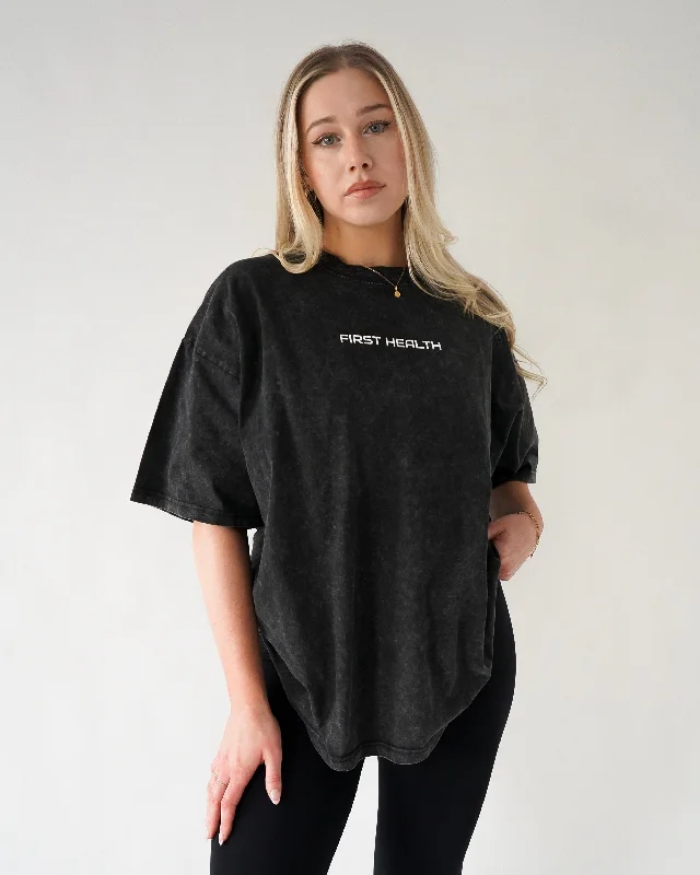 Vintage Tee - Charcoal