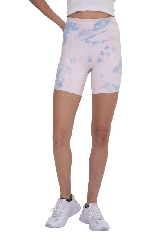 Exclusive Online Offer Mono B Cotton Candy High-Waist Bike Shorts APH-B0264