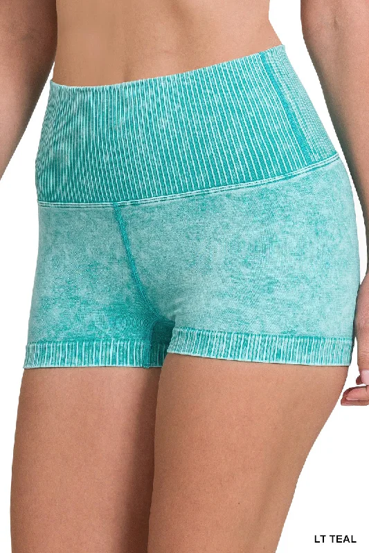 Value Deals Zenana Seamless High Waisted Shorts NPW-6120