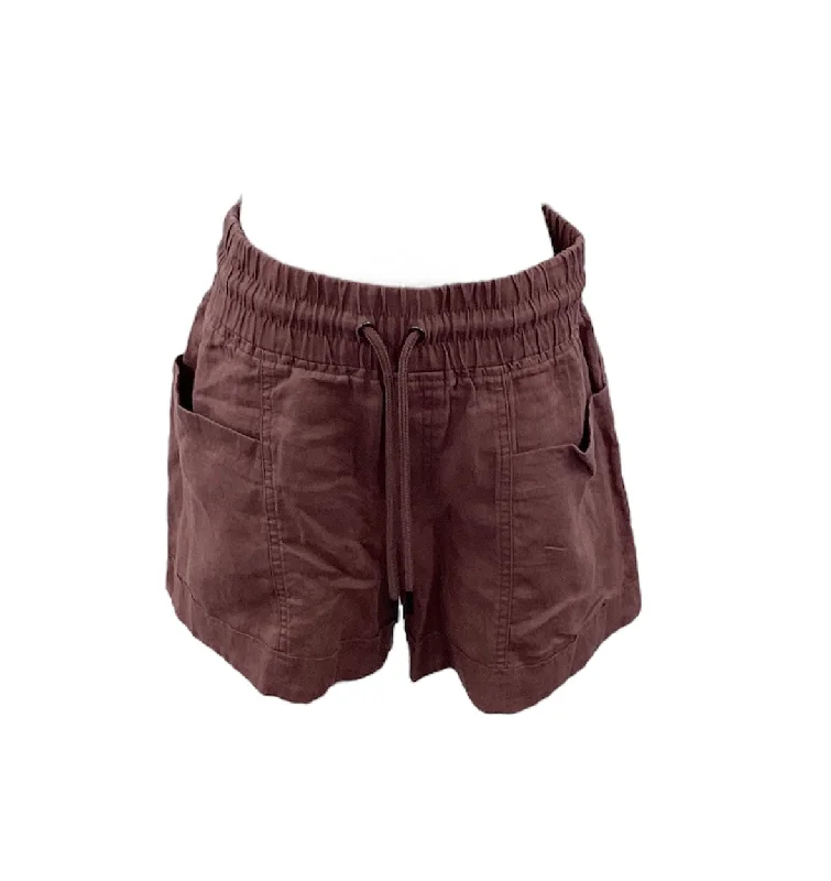 Discount Extravaganza Athleta Women's Linen Short Plum 6x4
