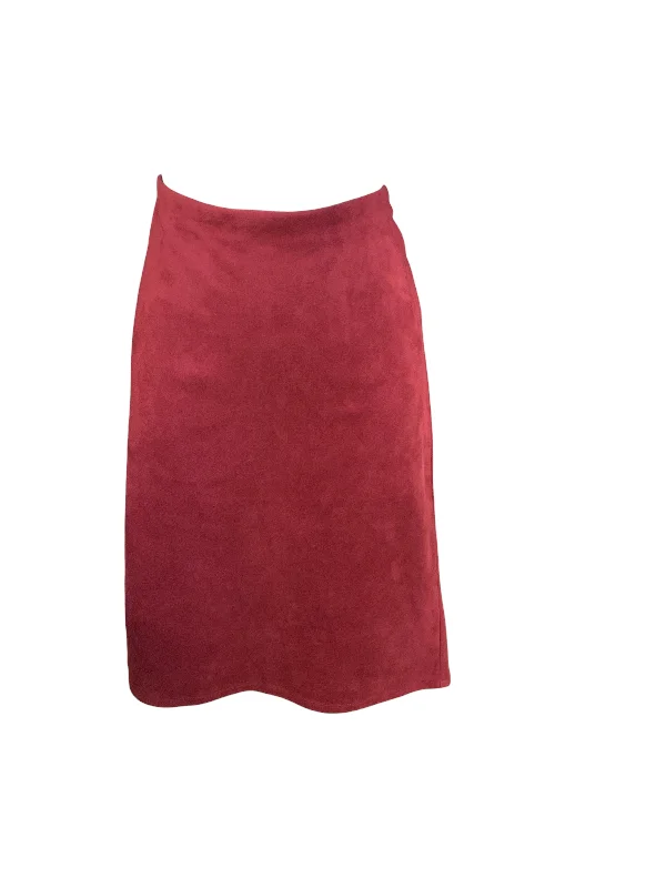 Final Markdown NWT 89th+Madison Women's Skirt Wine S