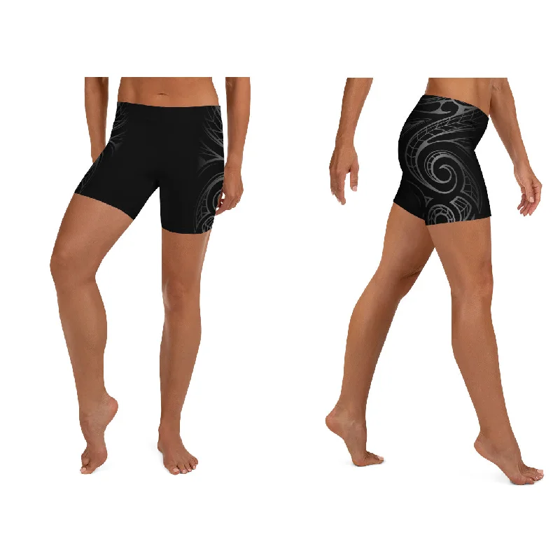 Deep Discounts Polynesian Maori / Samoan Tattoo Women's Crossfit / Athletic Shorts - 5 Colors Available Deep Discounts Polynesian Maori / Samoan Tattoo Women's Crossfit / Athletic Shorts - 5 Colors Available