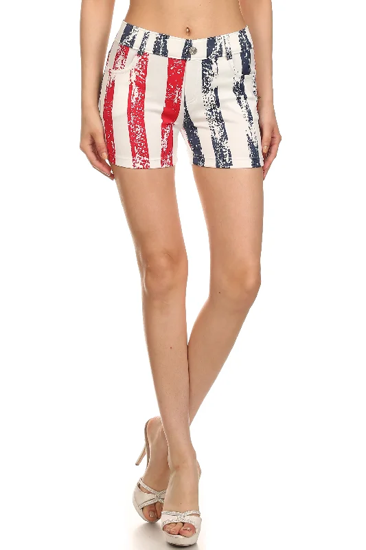 Value Deals Rosie American Flag Shorts