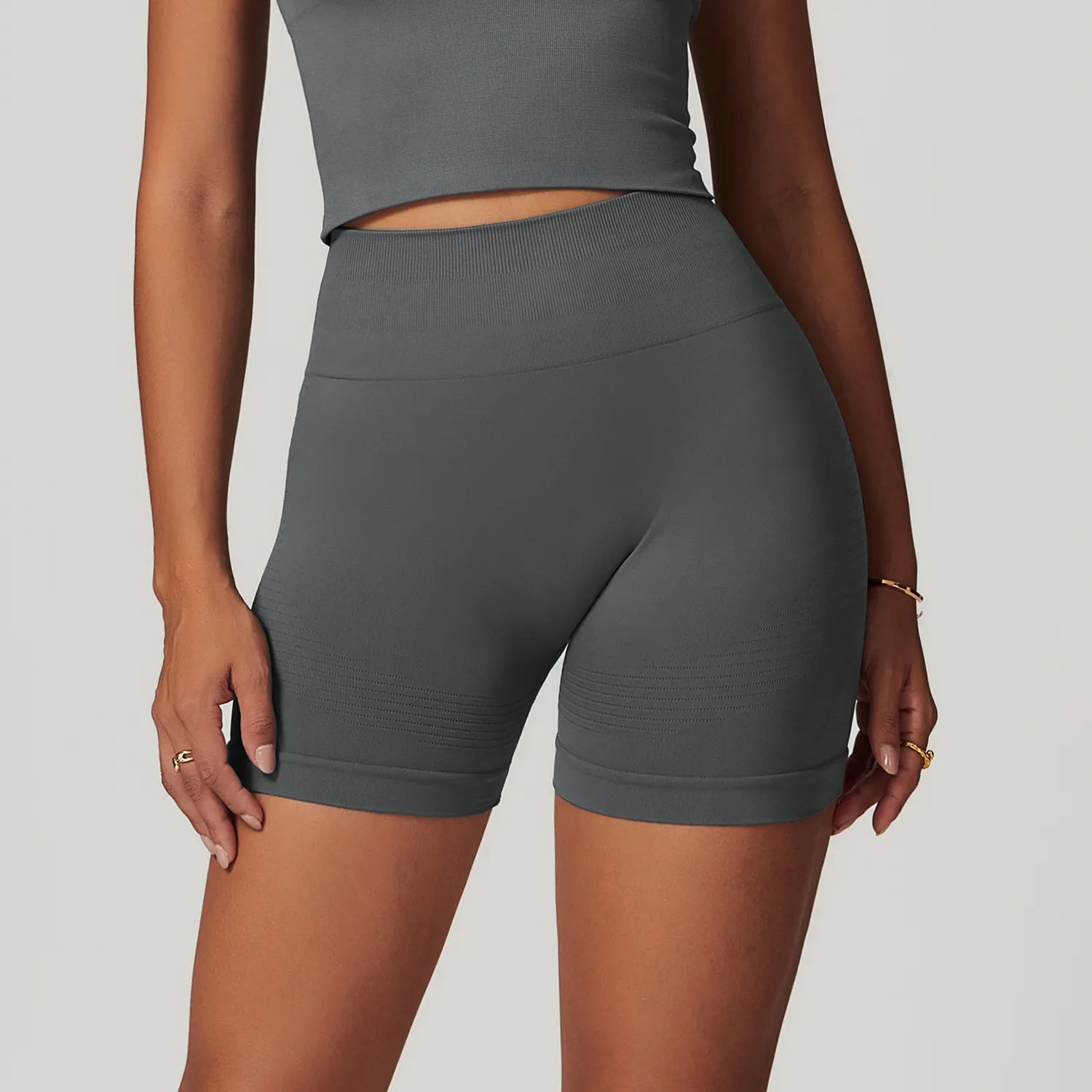 Midnight Madness SPARK Gym High Waist Shorts ZC7725