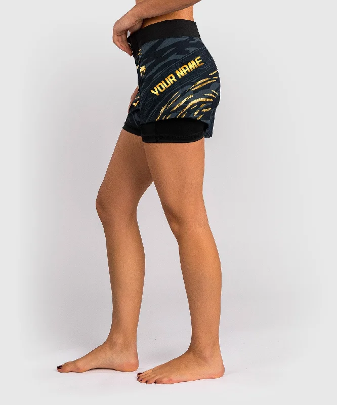 Friends and Family Sale UFC Fusion by Venum Personalized Authentic Fight Night Women's Fight Short - Champion Friends and Family Sale UFC Fusion by Venum Personalized Authentic Fight Night Women's Fight Short - Champion