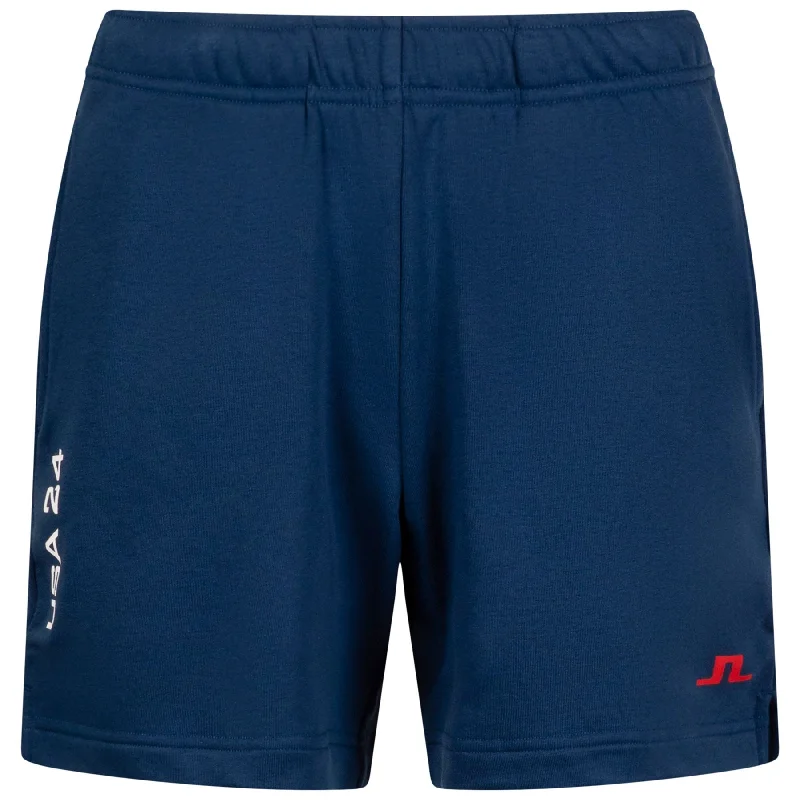 Overstock Womens Ariella Cotton Shorts Estate Blue - SU24